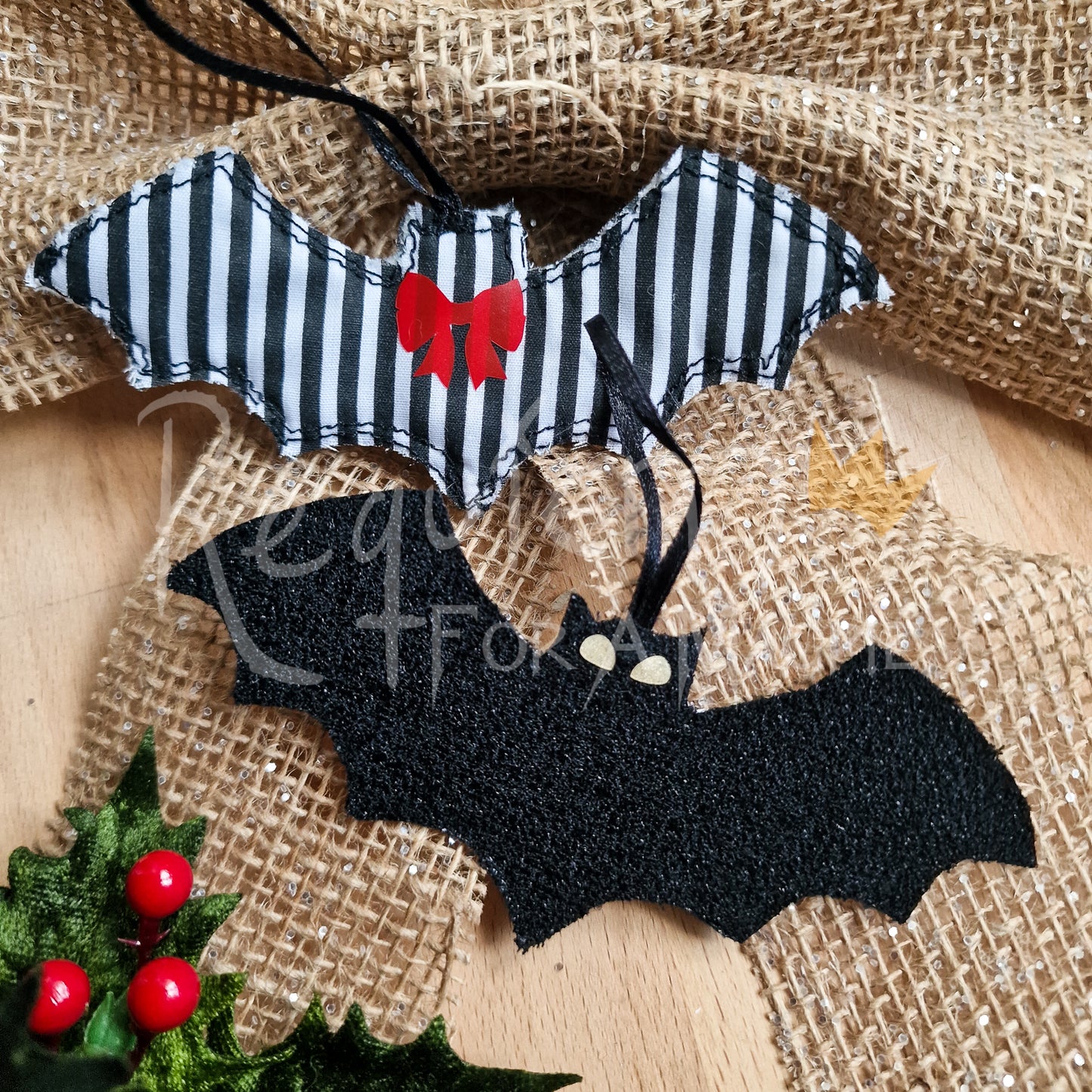 Bat Christmas Tree Decorations for 'Gothmas'