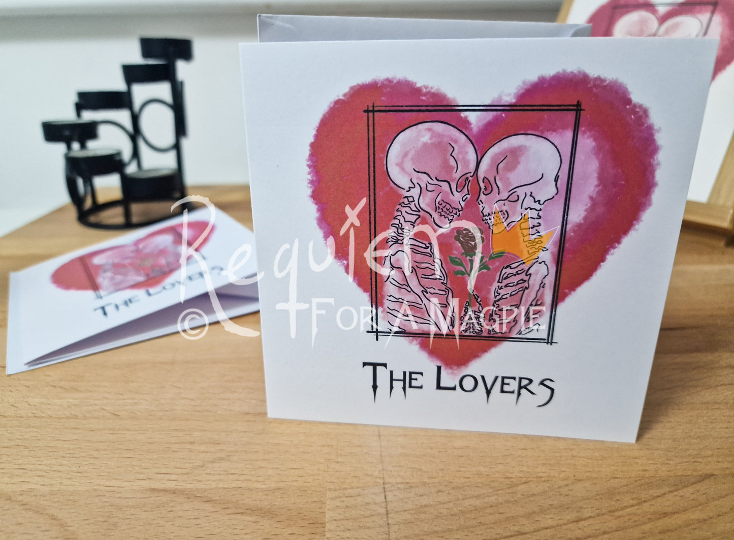 The Lovers Tarot Inspired Valentine's Day Card