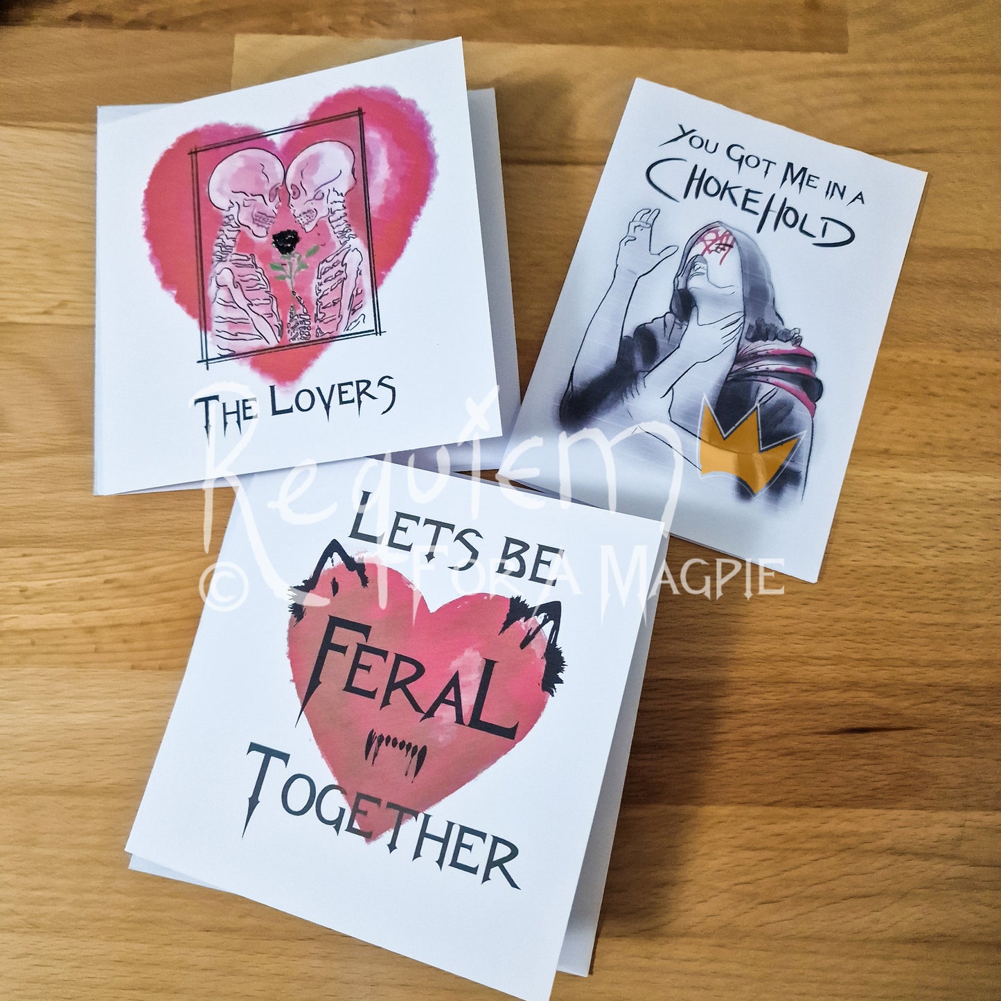 Feral Valentine's Day Card