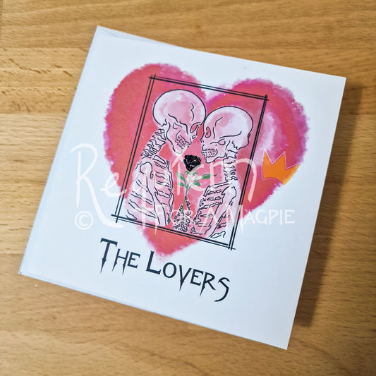 The Lovers Tarot Inspired Valentine's Day Card