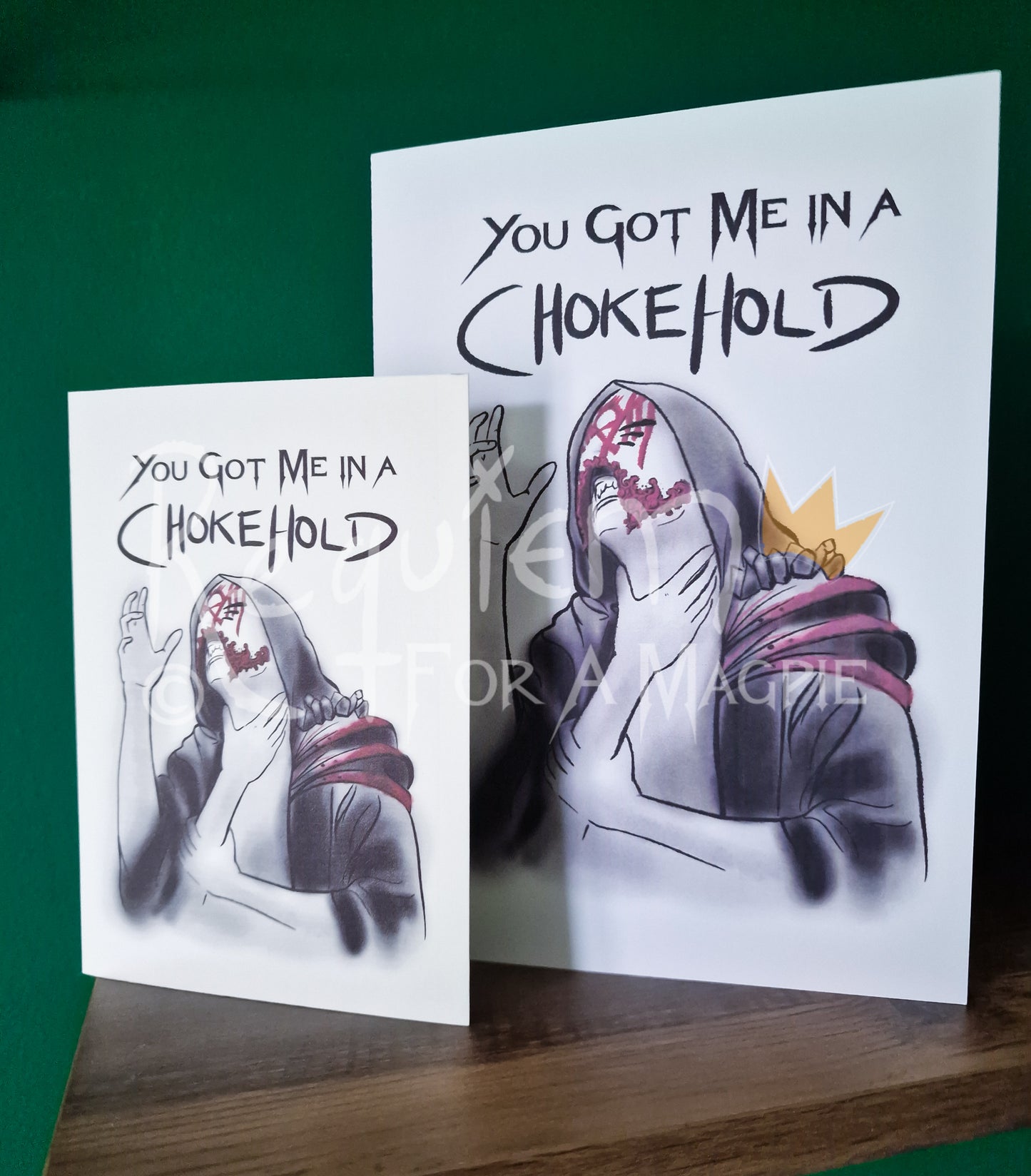 'Chokehold' Valentine's Day Card