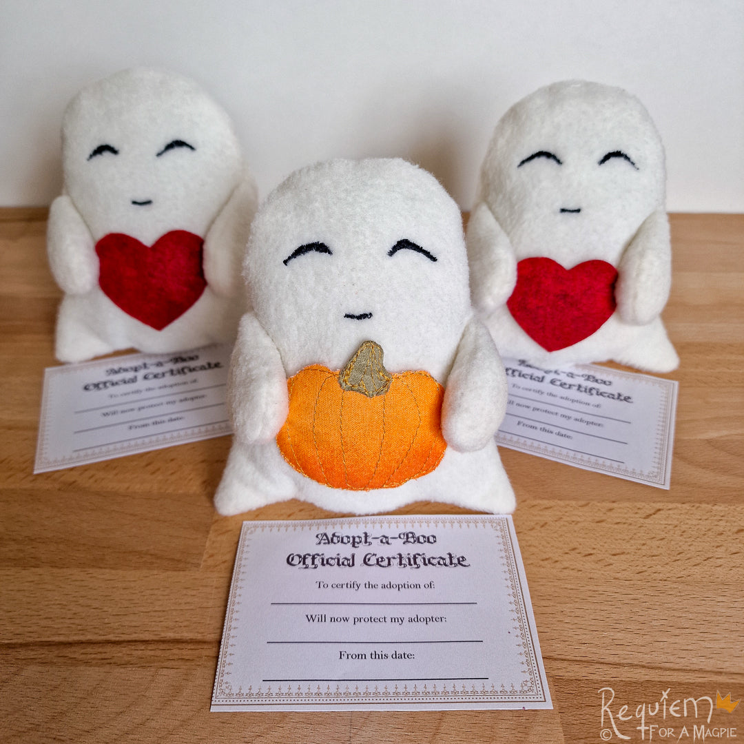 Adopt-a-Boo - Adoptable Ghost Plushie