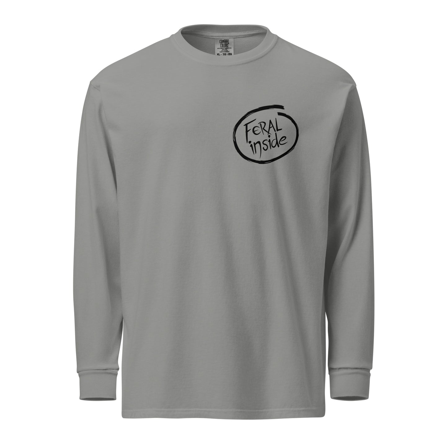 'Feral Inside' long-sleeve shirt