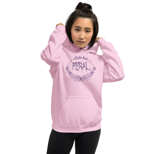 Cute but Feral Unisex Hoodie