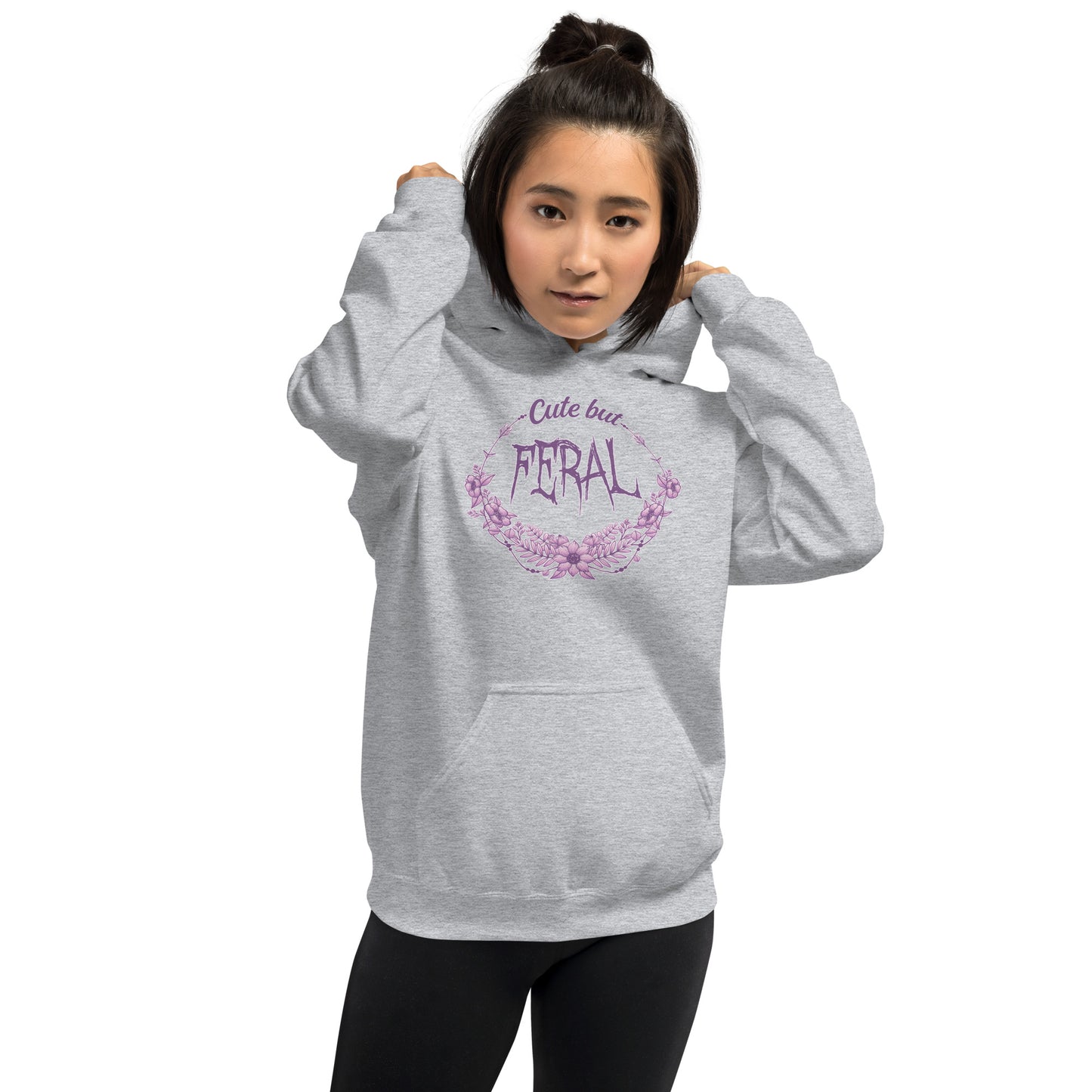 Cute but Feral Unisex Hoodie