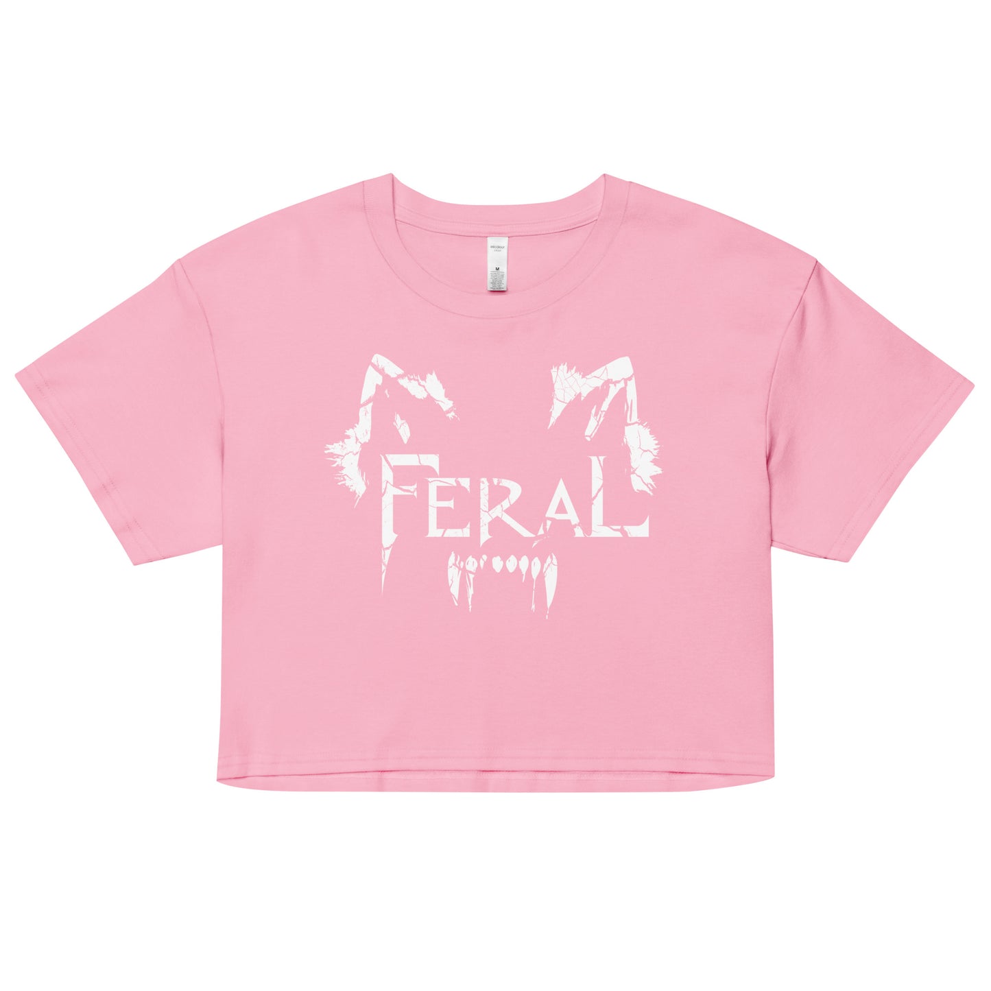 FERAL: Loose Fit Crop Tee