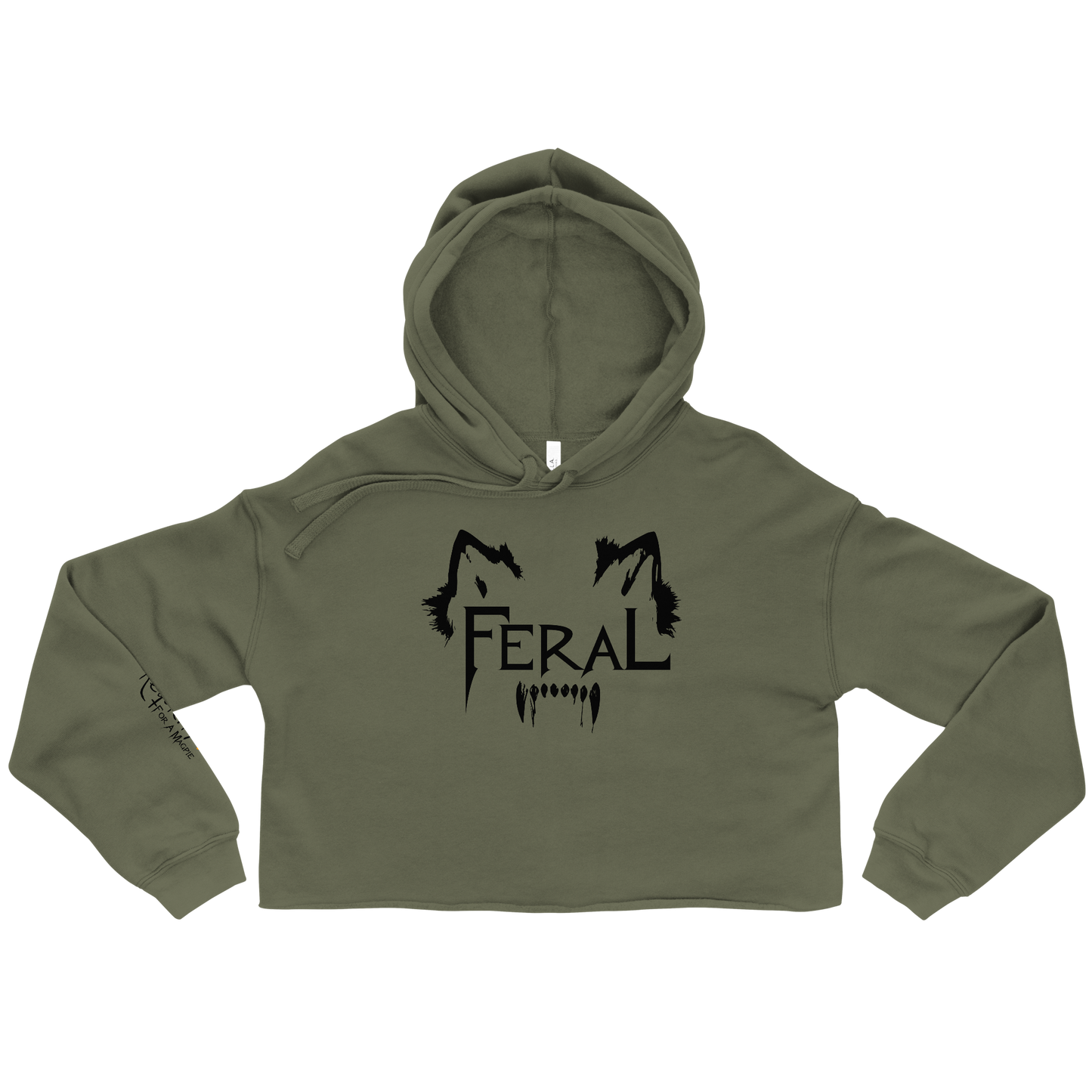 FERAL: Crop Hoodie