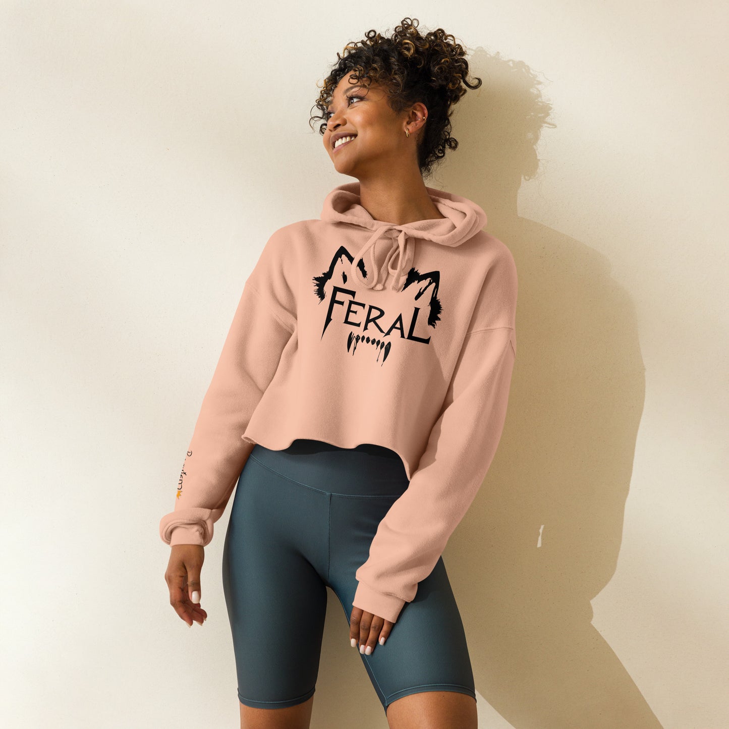 FERAL: Crop Hoodie