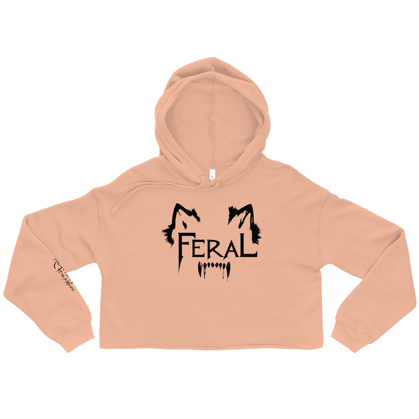 FERAL: Crop Hoodie