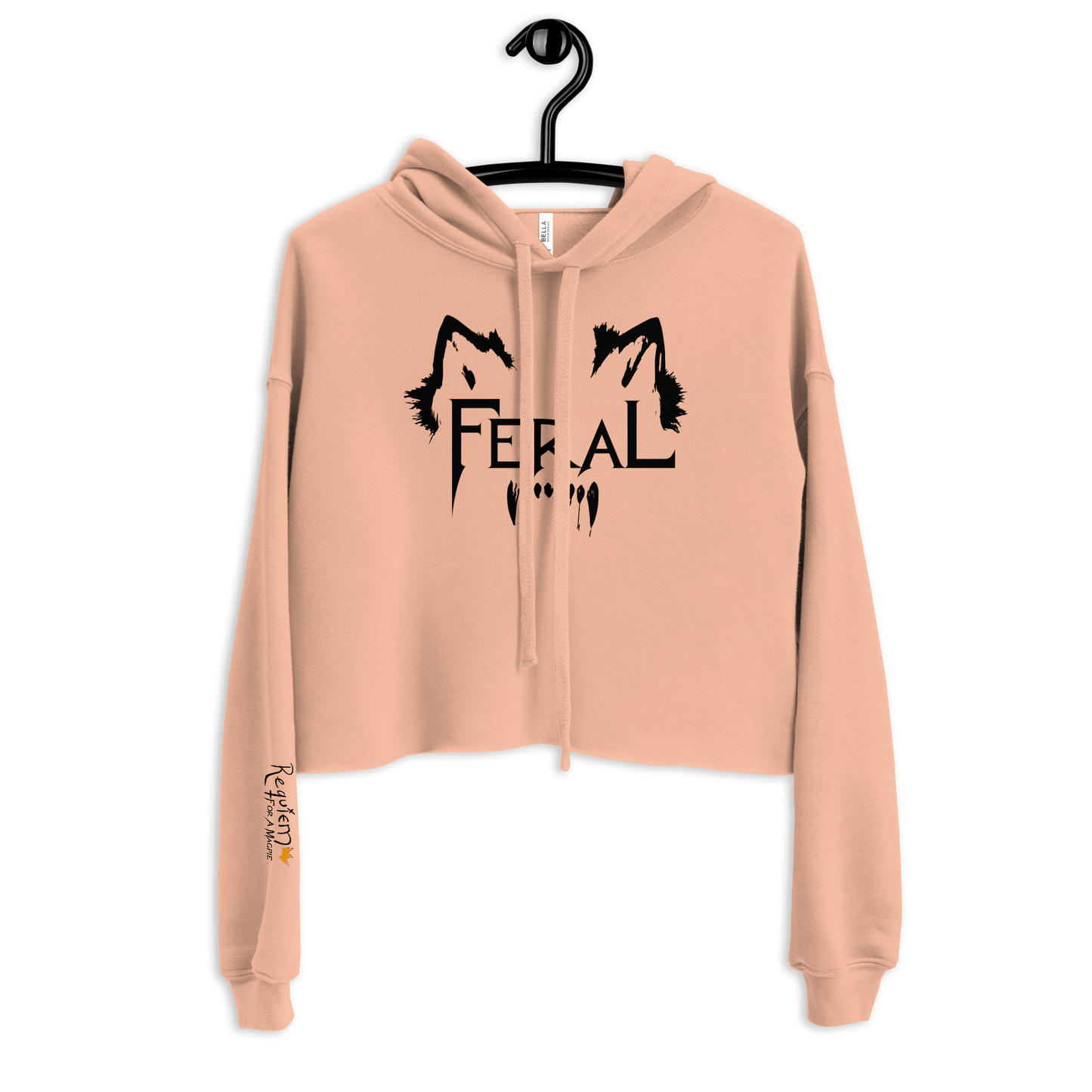 FERAL: Crop Hoodie